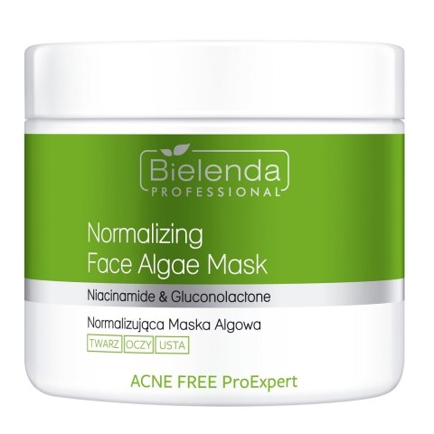 Bielenda Professional Acne Free ProExpert normalizująca maska algowa 160g