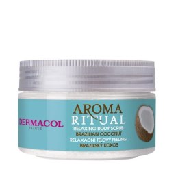 Aroma Ritual Relaxing Body Scrub peeling do ciała Brazilian Coconut 200g Dermacol