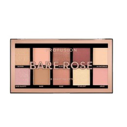 Bare Rose Eyeshadow Palette paleta 10 cieni do powiek Profusion
