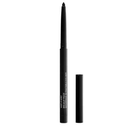 Wet n Wild BreakUp Proof Waterproof Retractable Eyeliner wodoodporny eyeliner w kredce Blackest Black 0.23g