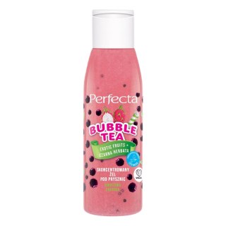 Perfecta Bubble Tea skoncentrowany żel pod prysznic Exotic Fruits + Czarna Herbata 100ml