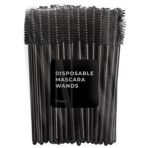 Disposable Mascara Wands jednorazowe szczoteczki do rzęs i brwi 50szt.
