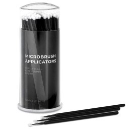 Microbrush Applicators bezwłókienkowe aplikatory do rzęs 2.5mm 100szt. Nanolash
