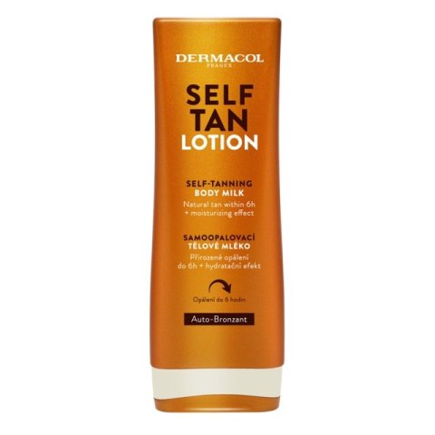 Dermacol Self Tan Lotion samoopalające mleczko do ciała 200ml Dermacol Self Tan Lotion samoopalające mleczko do ciała 200ml