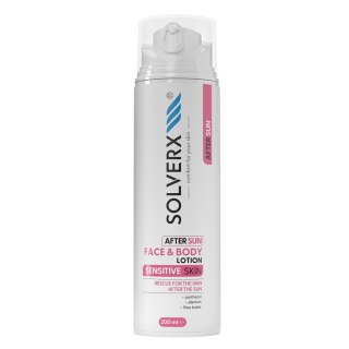 SOLVERX Sensitive Skin After Sun łagodzący balsam do twarzy i ciała 200ml