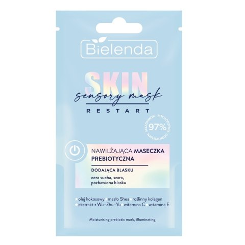 Bielenda Skin Restart Sensory Mask nawilżająca maseczka prebiotyczna 8g