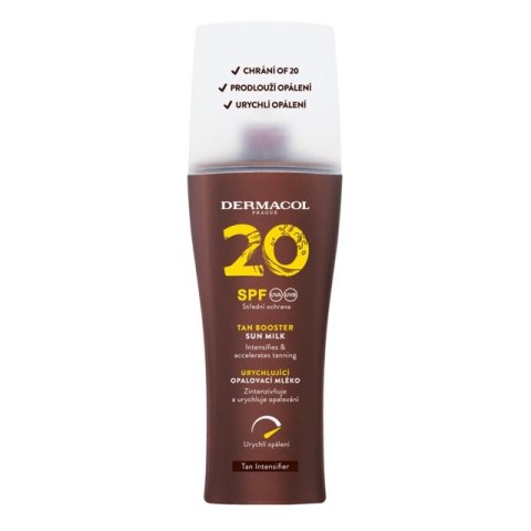 Dermacol Tan Booster Sun Milk mleczko ochronne przyspieszające opalanie SPF20 200ml