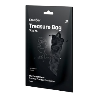 Satisfyer Treasure Bag torba do przechowywania gadżetów XL Black