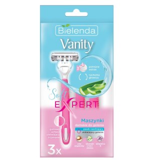 Bielenda Vanity Soft Expert maszynki damskie do golenia 3szt.