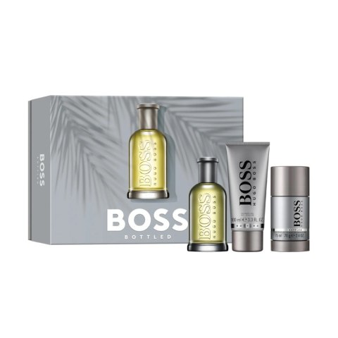 Hugo Boss Bottled zestaw woda toaletowa spray 100ml + żel pod prysznic 100ml + dezodorant sztyft 75ml Hugo Boss Bottled zestaw woda toaletowa spray 100ml + żel pod prysznic 100ml + dezodorant sztyft 75ml
