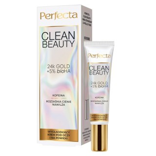 Perfecta Clean Beauty wygładzający krem pod oczy i na powieki 15ml