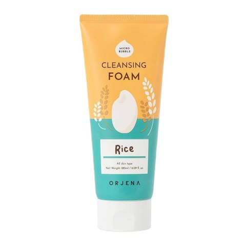 Orjena Cleansing Foam Rice rozświetlająca pianka oczyszczająca do mycia twarzy 180ml