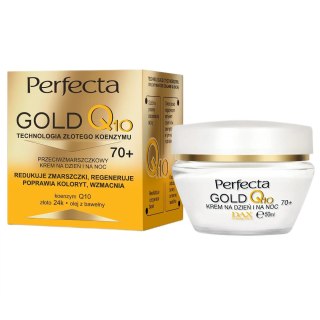 Perfecta Gold Q10 przeciwzmarszczkowy krem na dzień i na noc 70+ 50ml