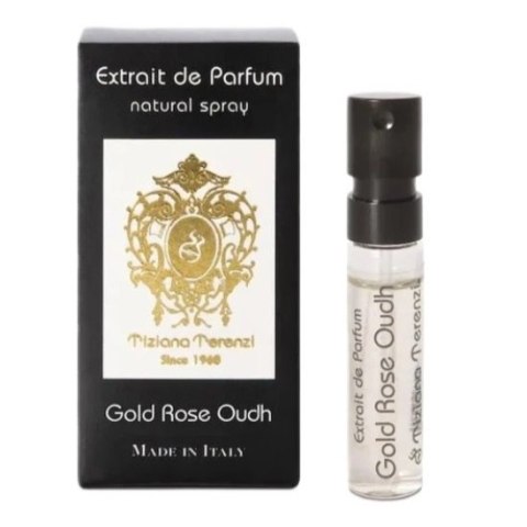 Tiziana Terenzi Gold Rose Oudh ekstrakt perfum spray próbka 1.5ml