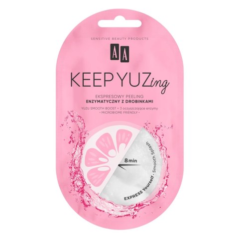 AA Keep Yuzing ekspresowy peeling enzymatyczny z drobinkami 7ml