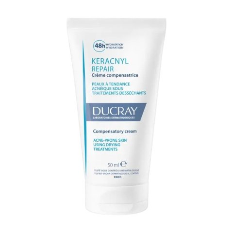 DUCRAY Keracnyl Repair krem odbudowujący do twarzy 50ml DUCRAY Keracnyl Repair krem odbudowujący do twarzy 50ml