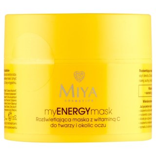 Miya Cosmetics MyENERGYmask rozświetlająca maska z witaminą C 50ml