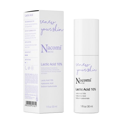 Nacomi Next Level kwas mlekowy 10% 30ml