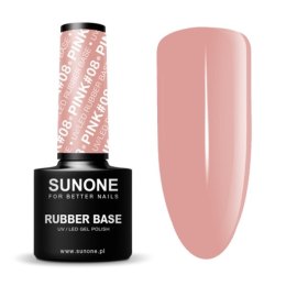 Rubber Base baza kauczukowa Pink 08 5ml Sunone
