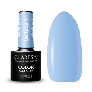 Claresa Soak Off UV/LED Lollipop lakier hybrydowy 6 5g