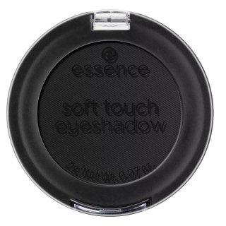 Essence Soft Touch aksamitny cień do powiek 06 Pitch Black 2g