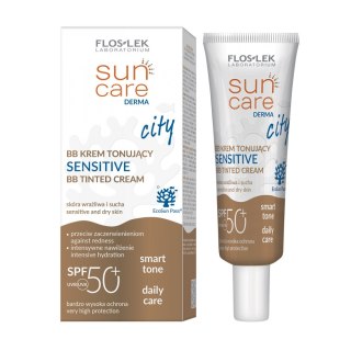 Floslek Sun Care Derma City BB krem tonujący SPF50+ Sensitive 30ml