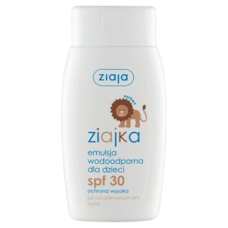 Ziaja Ziajka emulsja wodoodporna do twarzy i ciała dla dzieci SPF30 125ml