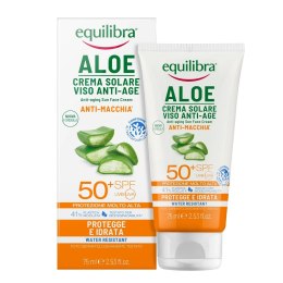Aloe Sun aloesowy przeciwzmarszczkowy krem przeciwsłoneczny SPF50+ UVA/UVB 75ml Equilibra