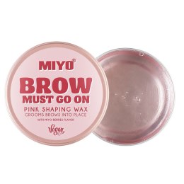 Brow Must Go On wosk do brwi Pink 30g MIYO