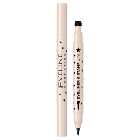 Eveline Cosmetics Eyeliner & Stamp 2in1 eyeliner ze stemplem 02 Gwiazda