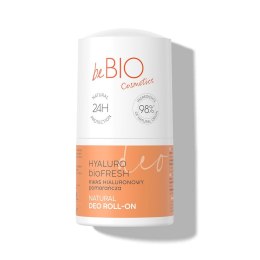 Hyaluro bioFresh naturalny dezodorant w kulce z kwasem hialuronowym i ekstraktem z pomarańczy 50ml BeBio Ewa Chodakowska