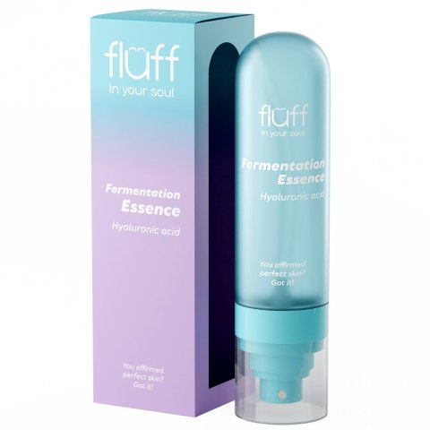 Fluff In Your Soul esencja do twarzy z kwasem hialuronowym na bazie fermentowanego ekstraktu z bambusa 80ml Fluff In Your Soul esencja do twarzy z kwasem hialuronowym na bazie fermentowanego ekstraktu z bambusa 80ml
