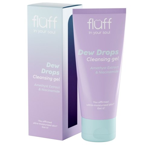 Fluff In Your Soul żel do mycia twarzy z ametystem i niacynamidem 100ml Fluff In Your Soul żel do mycia twarzy z ametystem i niacynamidem 100ml