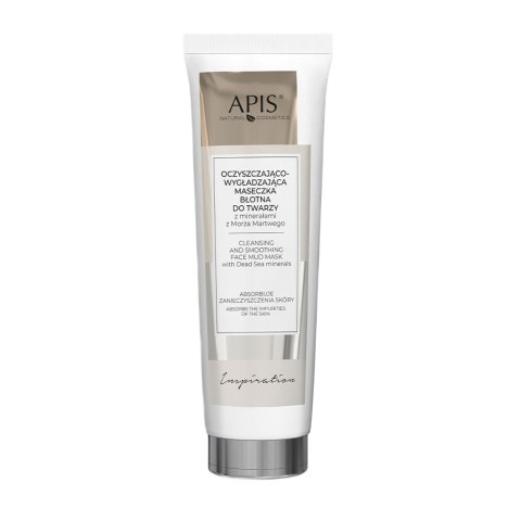 APIS Inspiration oczyszczająco-wygładzająca maseczka błotna do twarzy 100ml APIS Inspiration oczyszczająco-wygładzająca maseczka błotna do twarzy 100ml