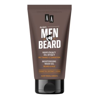 Men Beard nawilżający żel myjący do twarzy z zarostem 150ml