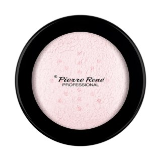 Pierre Rene Natural Glow Loose Powder sypki puder do twarzy 01 Pink 10g