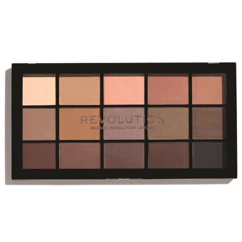 Makeup Revolution Reloaded Palette paleta cieni do powiek Basic Mattes 16.5g