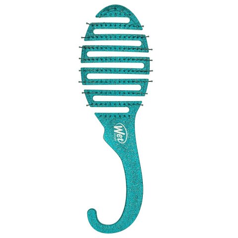 Wet Brush Shower Detangler szczotka do rozczesywania włosów pod prysznicem Teal Glitter