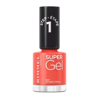 Rimmel Super Gel lakier do paznokci 047 Spiced Coral 12ml