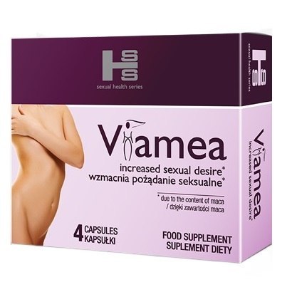 Sexual Health Series Viamea wzmacnia pożądanie seksualne suplement diety 4 kapsułki