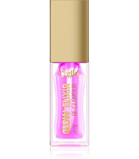 Delia Be Glamour Glow Elixir Lip Oil pielęgnujący olejek do ust 01 Sweet 8ml