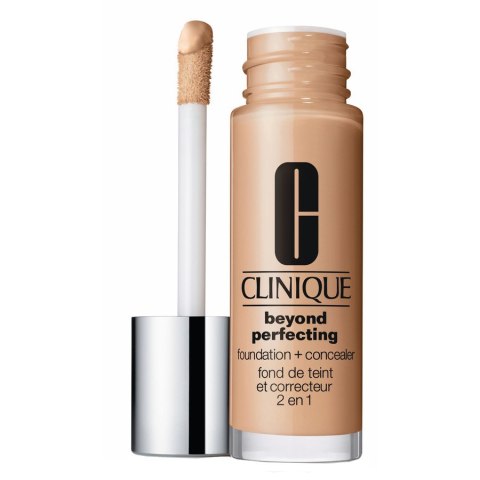 Clinique Beyond Perfecting Foundation + Concealer silnie kryjący podkład i korektor w jednym 07 Cream Chamois 30ml