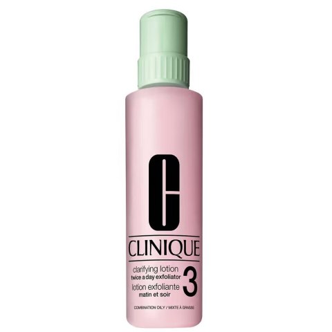 Clinique Clarifying Lotion 3 płyn złuszczający do twarzy dla skóry mieszanej w kierunku tłustej 487ml Clinique Clarifying Lotion 3 płyn złuszczający do twarzy dla skóry mieszanej w kierunku tłustej 487ml