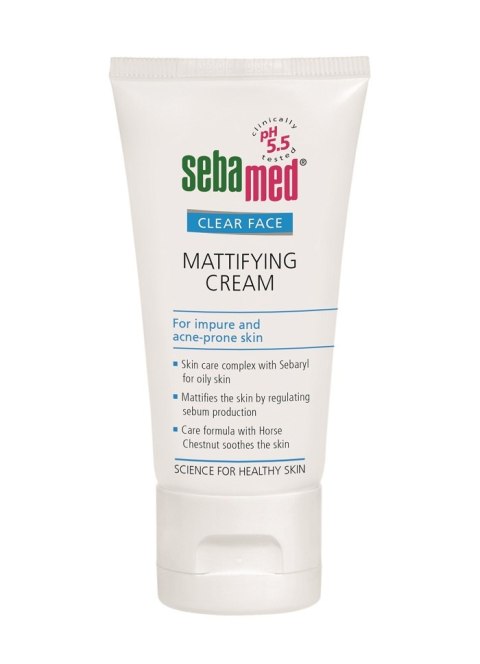 Sebamed Clear Face Mattifying Cream matujący krem do twarzy 50ml