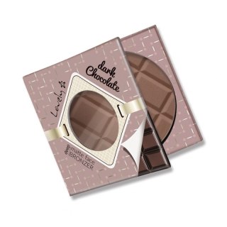 Lovely Dark Chocolate Deep Matte Face Bronzer czekoladowy matowy bronzer do twarzy i ciała 9g