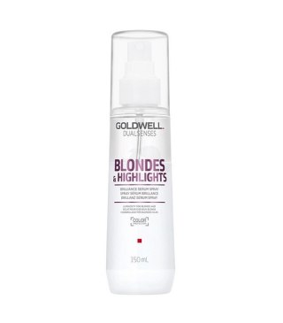 Dualsenses Blondes & Highlights Brilliance Serum Spray nabłyszczające serum w sprayu do włosów blond 150ml Goldwell