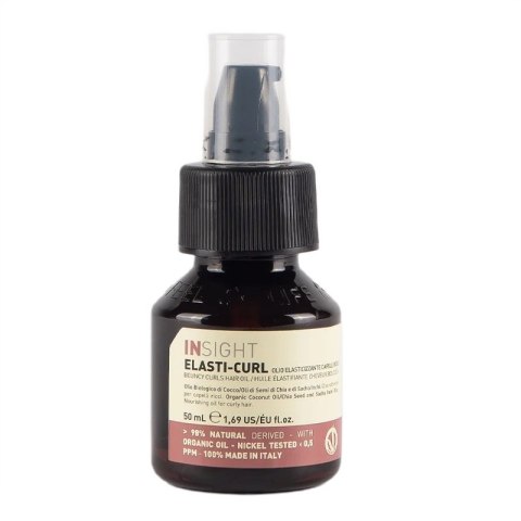 Elasti-Curl uelastyczniający olejek do kręconych włosów 50ml INSIGHT Elasti-Curl uelastyczniający olejek do kręconych włosów 50ml INSIGHT