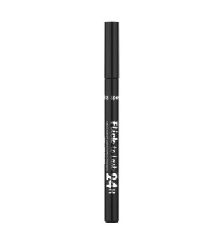 Miss Sporty Flick To Last 24H Liquid Eyeliner eyeliner do kresek 001 Black