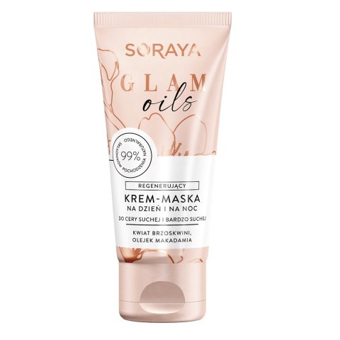 Soraya Glam Oils regenerujący krem-maska na dzień i na noc 50ml