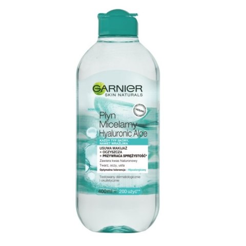 Garnier Hyaluronic Aloe płyn micelarny do każdego typu skóry 400ml